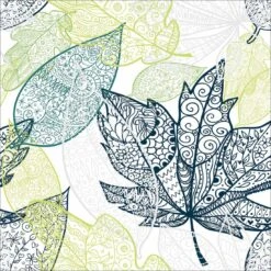 Winter Filigree Canvas Art