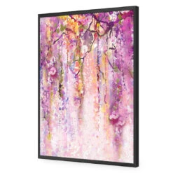 Lilac Dream Acrylic Print Art -WALL ART DESGIN SALE 2153AR V Lilac Dream ACR EDG THUMBFF BLK