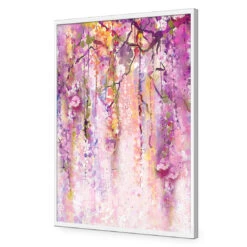 Lilac Dream Acrylic Print Art -WALL ART DESGIN SALE 2153AR V Lilac Dream ACR EDG THUMB FF WHT