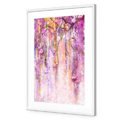 Lilac Dream Acrylic Print Art -WALL ART DESGIN SALE 2153AR V Lilac Dream ACR MAT THUMB FF WHT