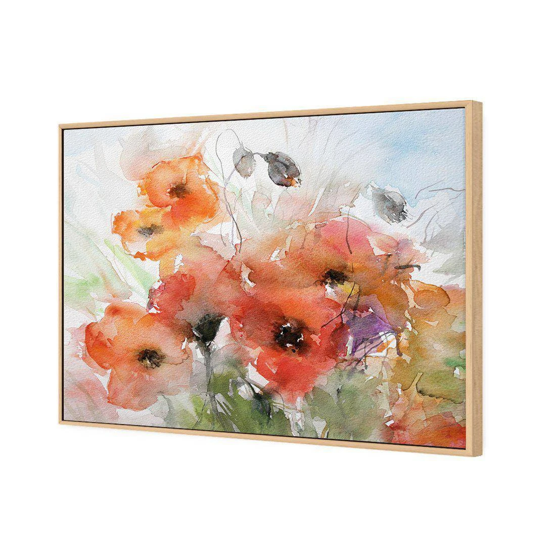 Watercolour Poppies Canvas Art Watercolour Poppies Canvas Art -WALL ART DESGIN SALE 2204AR H Watercolour Poppies 3D THUMB FF OAK 6096a78f 6b7e 4c8e 981b 80d459b2eb4d