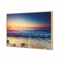 Sunset Tide Out Canvas Art -WALL ART DESGIN SALE 2226AR H Sunset Tide Out 3D THUMB FF OAK 52c22d4d 8509 48b3 98d1 417f214a4946