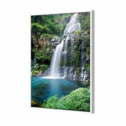 Waterfall Heaven Canvas Art -WALL ART DESGIN SALE 2229AR V Waterfall Heaven 3D THUMB FF WHT d7bdc122 e04e 45e4 938f 832d1a600db0