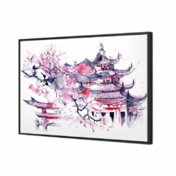 Temple Watercoloured Canvas Art -WALL ART DESGIN SALE 2235AR H Temple Watercoloured 3D THUMB FF BLK 41175f57 69a2 4c29 b936 950b55c2ab33