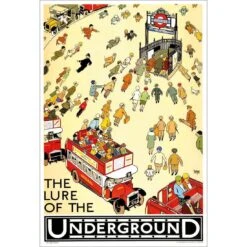The Lure Of The Underground Canvas Art