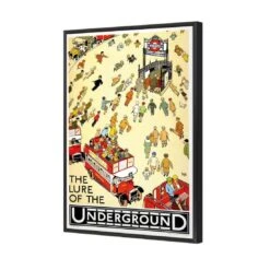 The Lure Of The Underground Canvas Art -WALL ART DESGIN SALE 2378AR V The Lure of the Underground 3D THUMB FF BLK b2a54402 5ac5 474f 8a16 3036f920b729