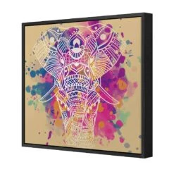 Watercolour Elephant Canvas Art -WALL ART DESGIN SALE 2385AS Watercolour Elephant 3D THUMB FF BLK b77204db a721 4c51 891a 83b7a67e5c78