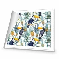 Pineapple Toucans Canvas Art -WALL ART DESGIN SALE 2416AR H Pineapple Toucans ROLLED Thumb d14c53a1 1b05 4945 b6d5 eebd3879d6b2