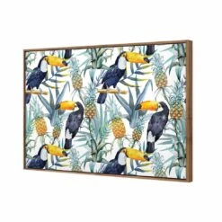 Pineapple Toucans Canvas Art -WALL ART DESGIN SALE 2416AR H Pineapple Toucans 3D THUMB FF NAT 8480b635 ef79 4530 8120 844d3ab4fcfd