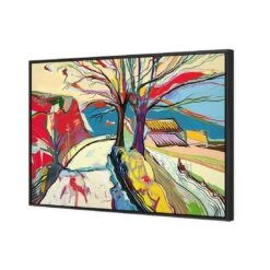 Rural Colour -WALL ART DESGIN SALE 2488AR H Rural Colour 3D CANVAS THUMB FF BLK