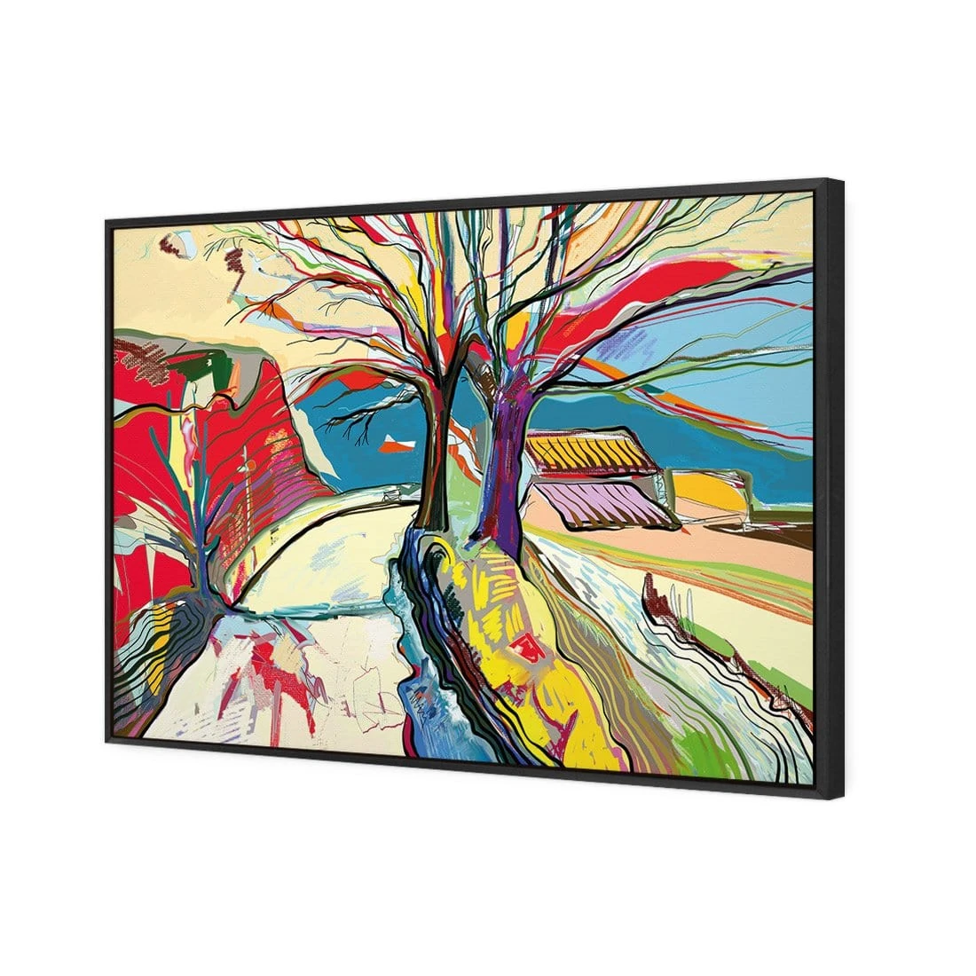 Rural Colour Rural Colour -WALL ART DESGIN SALE 2488AR H Rural Colour 3D CANVAS THUMB FF BLK