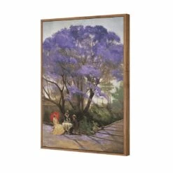 Under The Jacaranda By Godfrey Rivers Canvas Art -WALL ART DESGIN SALE 2588AR V Under the Jacaranda Godfrey Rivers 1903 3D THUMB FF NAT b6bda1da 0b83 48e5 99ac 974845726624