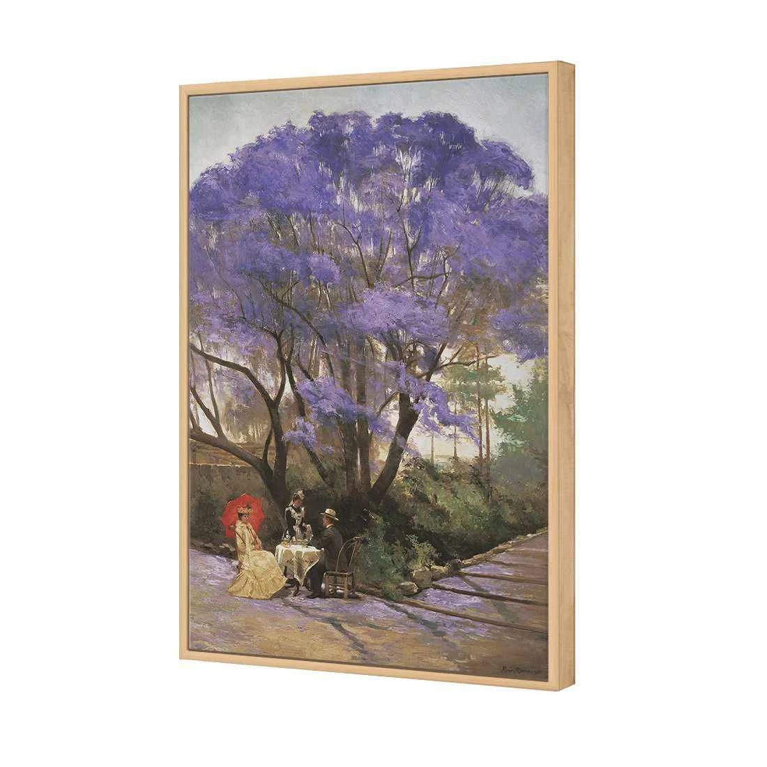 Under The Jacaranda by Godfrey Rivers Canvas Art Under The Jacaranda By Godfrey Rivers Canvas Art -WALL ART DESGIN SALE 2588AR V Under the Jacaranda Godfrey Rivers 1903 3D THUMB FF OAK ab927376 7afa 4f98 8206 77a756c6edec