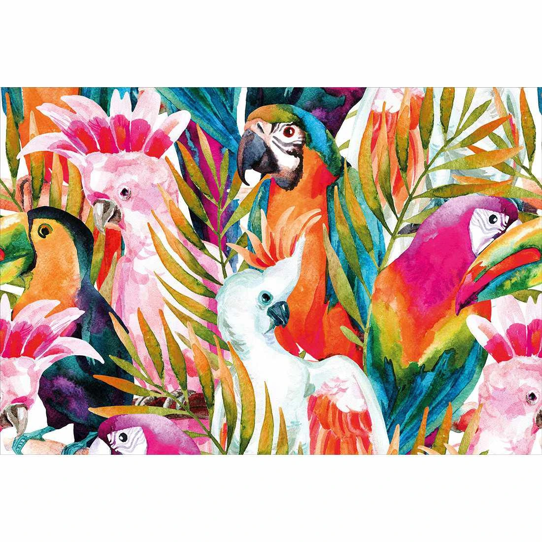 Parrots & Palms, Rectangle Canvas Art Parrots & Palms, Rectangle Canvas Art -WALL ART DESGIN SALE 264AR H Parrots Palms Thumb 68a5c6dc db37 48b1 bf67 11d8596fb308