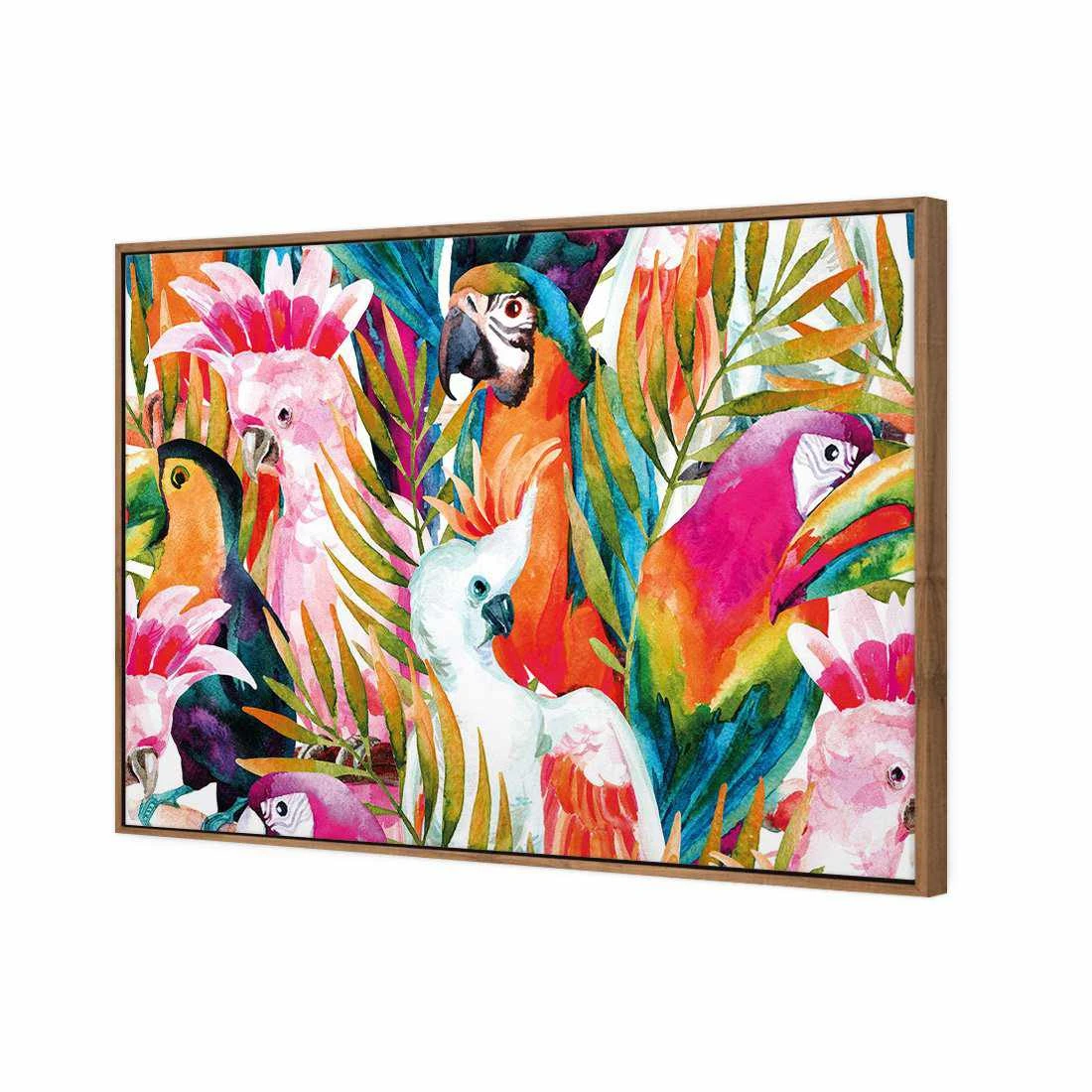 Parrots & Palms, Rectangle Canvas Art Parrots & Palms, Rectangle Canvas Art -WALL ART DESGIN SALE 264AR H Parrots Palms 3D THUMB FF NAT 8f2e1fd3 7bb6 47d2 8bfa 56a33279cf32
