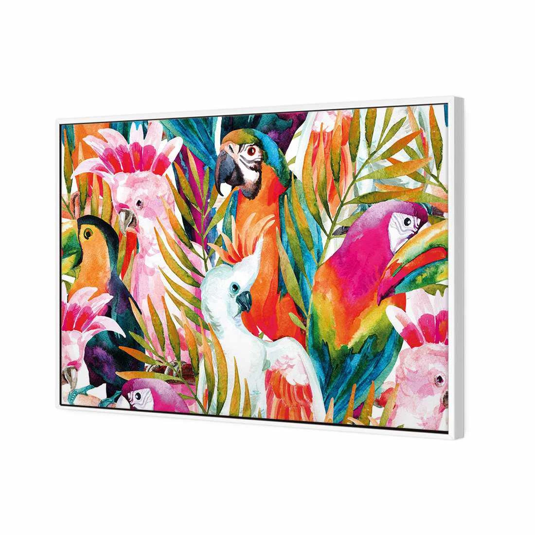 Parrots & Palms, Rectangle Canvas Art Parrots & Palms, Rectangle Canvas Art -WALL ART DESGIN SALE 264AR H Parrots Palms 3D THUMB FF WHT 588bdf4f c00d 417d 9edf 06a7de4a2e4a