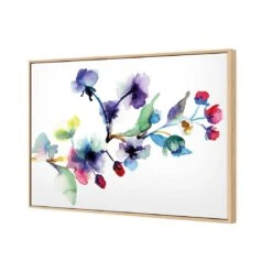 Watercolour Blossom Branch Canvas Art -WALL ART DESGIN SALE 2880AR Watercolour Blossom Branch 3D Thumb FF OAK c387cffd 3242 46b6 aabe 8979b00646e2