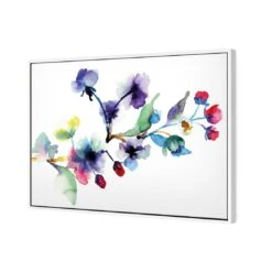 Watercolour Blossom Branch Canvas Art -WALL ART DESGIN SALE 2880AR Watercolour Blossom Branch 3D Thumb FF WHT 5b8081fa 31ce 4939 92ea 8f104f16aa9b