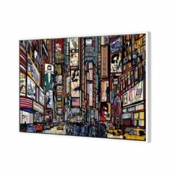 New York Advertised Canvas Art -WALL ART DESGIN SALE 2887AR New York Advertised 3D Thumb FF WHT cd95d8bc 2b02 4703 9e4d b8964a5c023c
