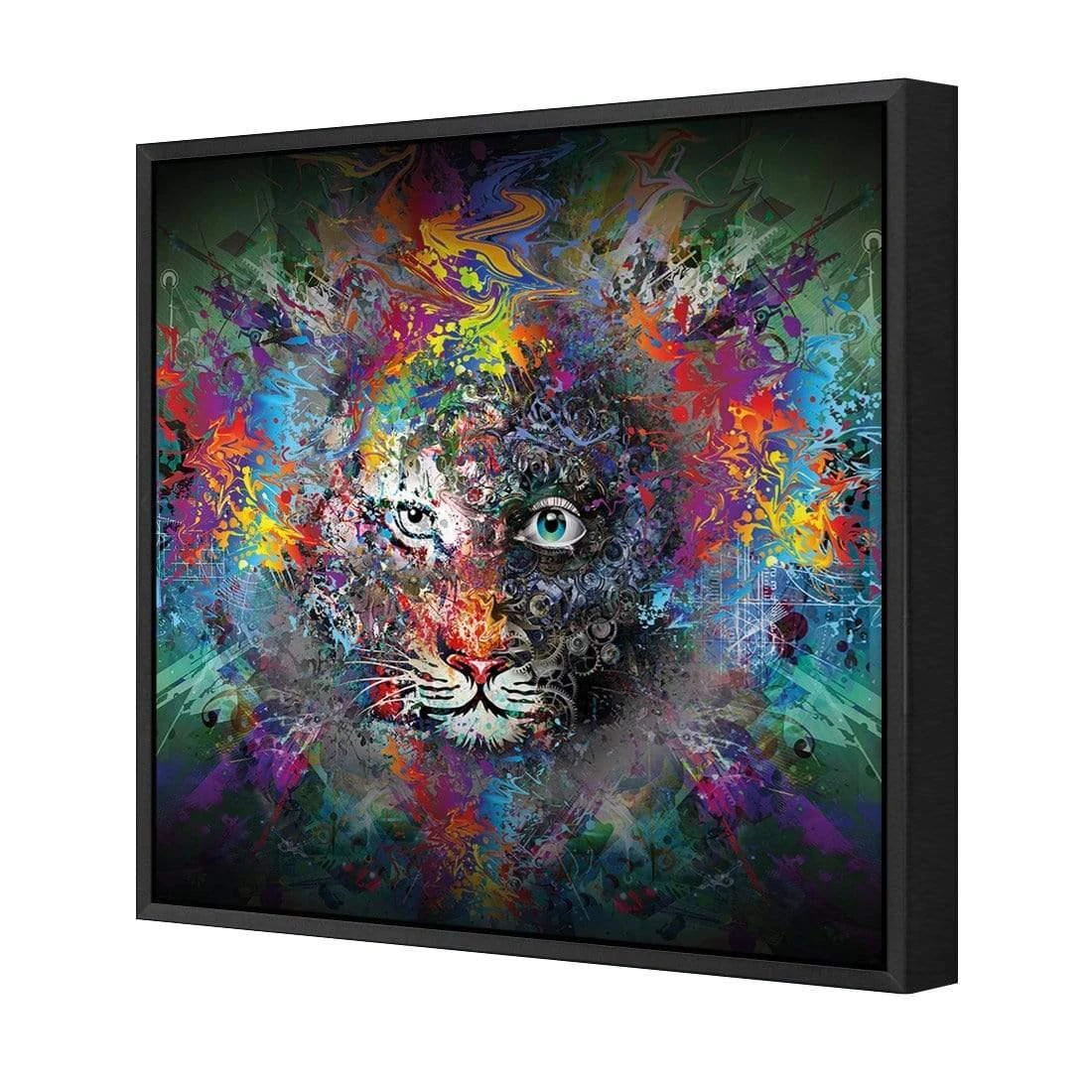 Tiger Magic (Square) Tiger Magic (Square) -WALL ART DESGIN SALE 2893AS Tiger Magic 3D CANVAS THUMB FF BLK