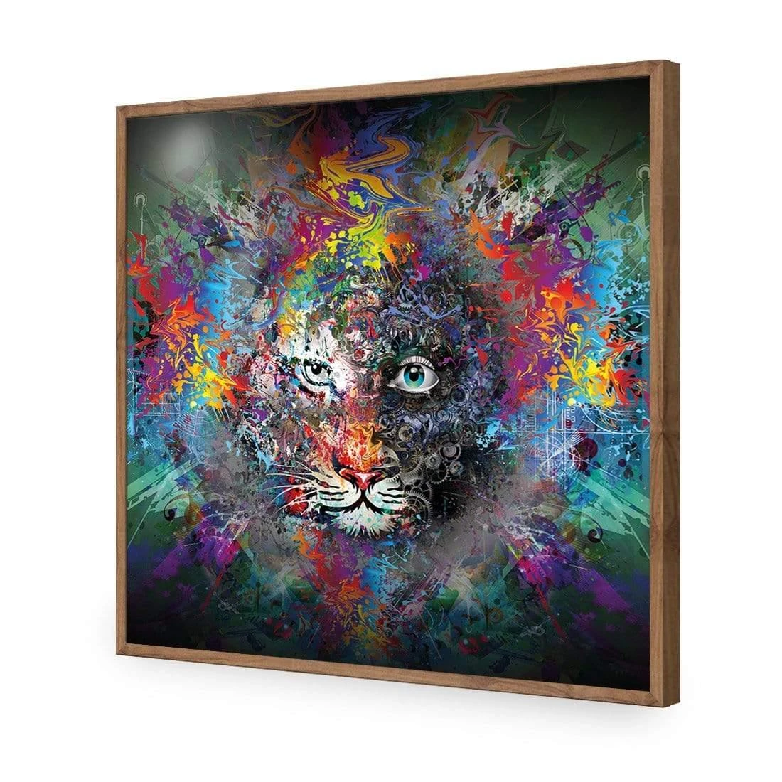 Tiger Magic (Square) Tiger Magic (Square) -WALL ART DESGIN SALE 2893AS Tiger Magic ACR EDG THUMB FF NAT