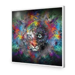 Tiger Magic (Square) -WALL ART DESGIN SALE 2893AS Tiger Magic ACR EDG THUMB FF WHT