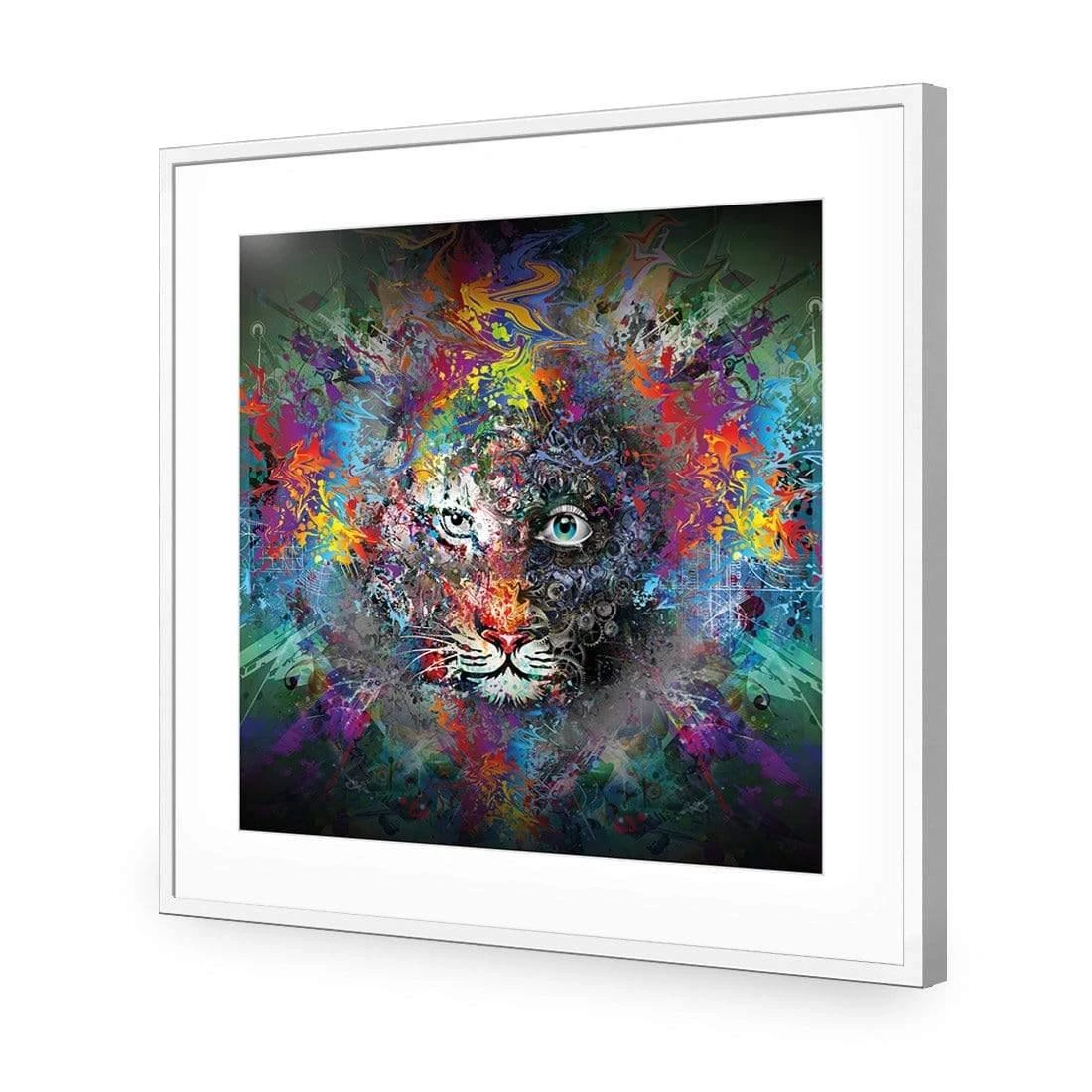 Tiger Magic (Square) Tiger Magic (Square) -WALL ART DESGIN SALE 2893AS Tiger Magic ACR MAT THUMB FF WHT