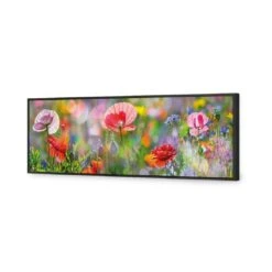 Poppy Panorama Canvas Art -WALL ART DESGIN SALE 2907AL H Poppy Panorama 3D THUMB FF BLK 42c5c2c7 9954 487f 88c1 c367718c0c66