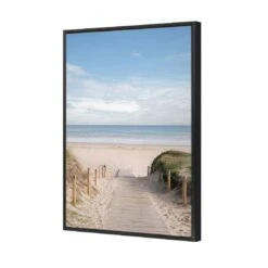Pathway To The Sea, Rectangle Canvas Art -WALL ART DESGIN SALE 2992AR V Pathway to the Sea 3D FF BLK Thumb f74702be f4ed 45cb 959d 61915da0b464