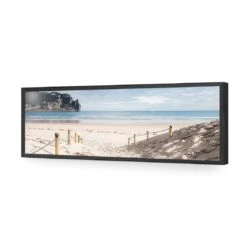 Tranquil Beach, Long Acrylic Print Art -WALL ART DESGIN SALE 2993AL H Tranquil Beach ACR EDG THUMB FF BLK e1922dd3 1e62 470b a62f 25a6374d2d40