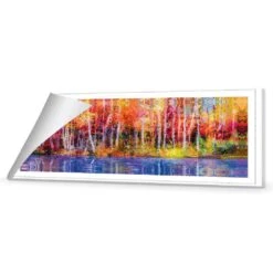 Rainbow Tree Forest, Long Canvas Art -WALL ART DESGIN SALE 3151AL H Rainbow Tree Forest ROLLED Thumb 0a8df2ef 5978 4dab afc5 08f2d8ed2e67