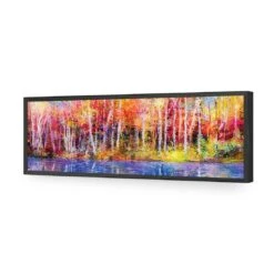 Rainbow Tree Forest, Long Acrylic Print Art -WALL ART DESGIN SALE 3151AL H Rainbow Tree Forest ACR EDG THUMB FF BLK 4724300d 4528 4590 96d4 dcb41256b7d7