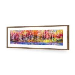 Rainbow Tree Forest, Long Acrylic Print Art -WALL ART DESGIN SALE 3151AL H Rainbow Tree Forest ACR MAT THUMB FF NAT 8dd462f8 b1a2 458b 97eb c894d1ff080b