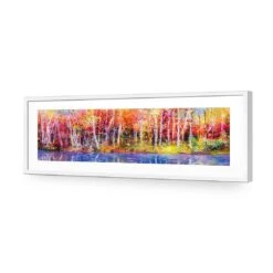 Rainbow Tree Forest, Long Acrylic Print Art -WALL ART DESGIN SALE 3151AL H Rainbow Tree Forest ACR MAT THUMB FF WHT e3dd1cb9 41ac 4f33 9624 9abcde12b134