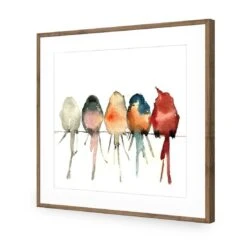 Watercolour Birds On Branch Acrylic Print Art -WALL ART DESGIN SALE 3162AS Watercolour Birds on Branch Max Size 90x90 ACR MAT THUMB FF NAT 4f27e0a1 d643 4b75 8049 bbeba87131f4