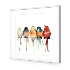 Watercolour Birds On Branch Acrylic Print Art -WALL ART DESGIN SALE 3162AS Watercolour Birds on Branch Max Size 90x90 ACR MAT THUMB FF WHT dd9132c9 4a08 4ddc 9d2f 1916440f867c