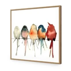 Watercolour Birds On Branch Acrylic Print Art -WALL ART DESGIN SALE 3162AS Watercolour Birds on Branch Max Size 90x90 ACR EDG THUMB FF OAK 52c8f484 7d4f 41f4 b742 807d4a328e38