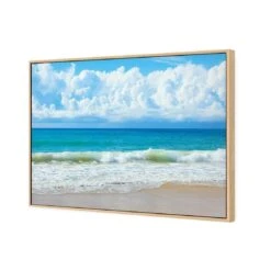 Queensland Beach -WALL ART DESGIN SALE 318AR H Queensland Beach 3D CANVAS THUMB FF OAK