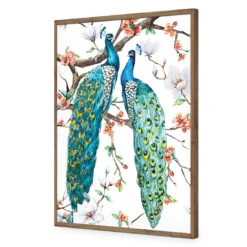 Peacock Magic Acrylic Print Art -WALL ART DESGIN SALE 3225AR V Peacock Magic ACR EDG THUMB FF NAT