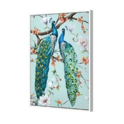 Peacock Magic, Teal Canvas Art -WALL ART DESGIN SALE 3225DR V Peacock Magic Teal 3D THUMB FF WHT 280e0dcf 0f20 4219 ae9d 8f8c1f417092