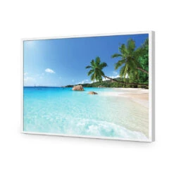Seychelles Island Acrylic Print Art -WALL ART DESGIN SALE 3347AR H Seychelles Island Max Size 200x135 ACR EDG THUMB FF WHT