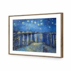 Starry Night Over The Rhone - Van Gogh Acrylic Print Art -WALL ART DESGIN SALE 3368AR H Starry Night Over the Rhone Van Gogh Max Size 200x135 ACR MAT THUMB FF NAT 9e7c5c20 31f3 49b9 b76a 63bf75fb3275