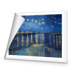 Starry Night Over The Rhone By Van Gogh Canvas Art -WALL ART DESGIN SALE 3368AR H Starry Night Over the Rhone Van Gogh ROLLED Thumb ccf6eeeb 986c 44cb 8d44 18645ced6515