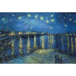 Starry Night Over The Rhone By Van Gogh Canvas Art