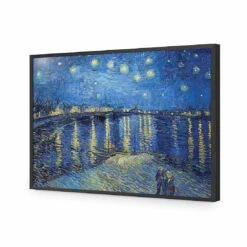 Starry Night Over The Rhone - Van Gogh Acrylic Print Art -WALL ART DESGIN SALE 3368AR H Starry Night Over the Rhone Van Gogh ACR EDG THUMB FF BLK 3a067f00 2a62 4535 b621 e128b8fddf23