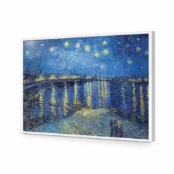 Starry Night Over The Rhone - Van Gogh Acrylic Print Art -WALL ART DESGIN SALE 3368AR H Starry Night Over the Rhone Van Gogh ACR EDG THUMB FF WHT 12719ed6 ba33 4a65 a908 486e02d303cc