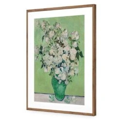 Vase Of Roses By Van Gogh -WALL ART DESGIN SALE 3369AR V Vase of Roses Van Gogh ACR MAT THUMB FF NAT