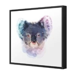 Watercolour Koala Canvas Art -WALL ART DESGIN SALE 3518AS Watercolour Koala 3D THUMB FF BLK dd41872a b057 47f7 9214 07e654e012e4