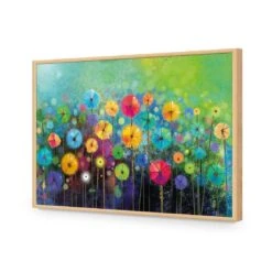 Spring Splendour II -WALL ART DESGIN SALE 3740AR H Spring Splendour II 3D ACR EDG THUMB FF OAK