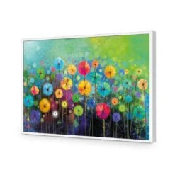 Spring Splendour II -WALL ART DESGIN SALE 3740AR H Spring Splendour II 3D ACR EDG THUMB FF WHT